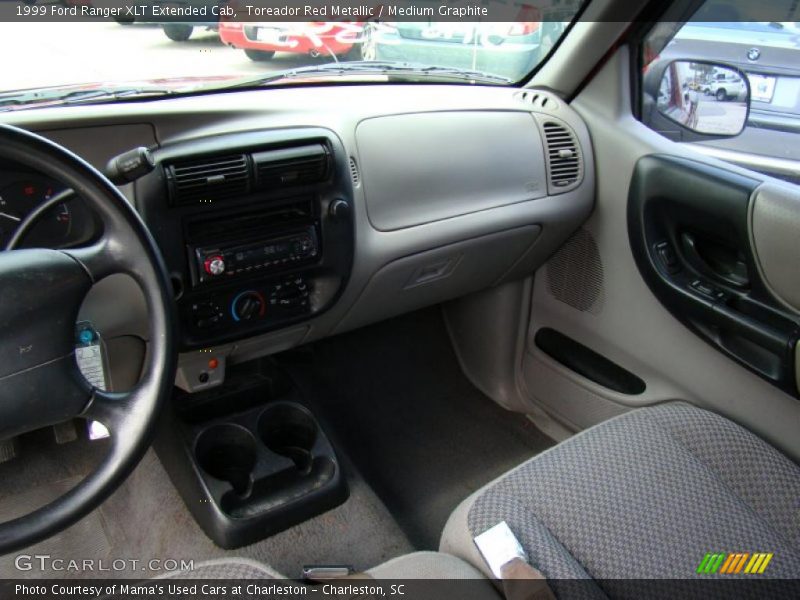 Toreador Red Metallic / Medium Graphite 1999 Ford Ranger XLT Extended Cab
