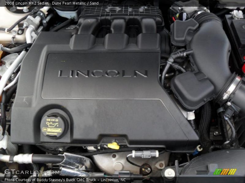 Dune Pearl Metallic / Sand 2008 Lincoln MKZ Sedan
