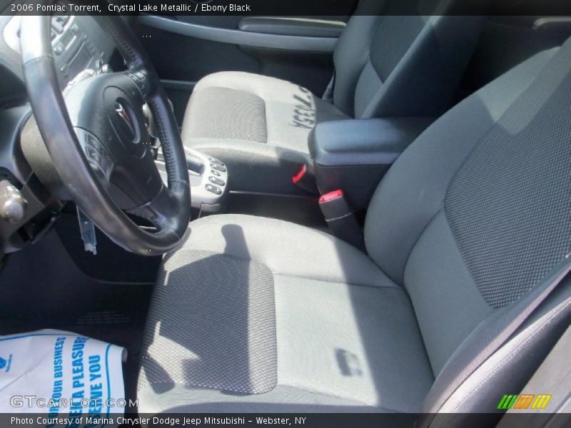 Crystal Lake Metallic / Ebony Black 2006 Pontiac Torrent