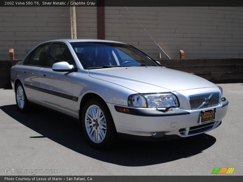 Silver Metallic / Graphite Gray 2002 Volvo S80 T6