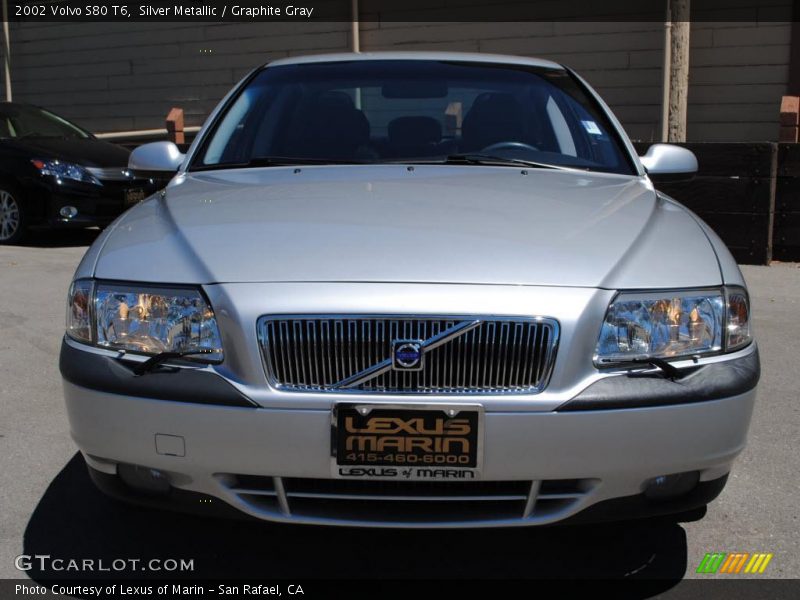 Silver Metallic / Graphite Gray 2002 Volvo S80 T6