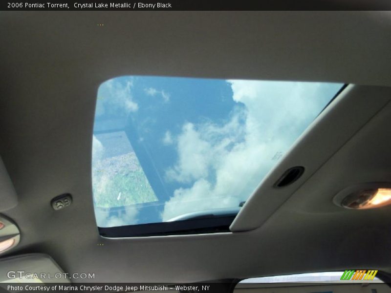 Crystal Lake Metallic / Ebony Black 2006 Pontiac Torrent