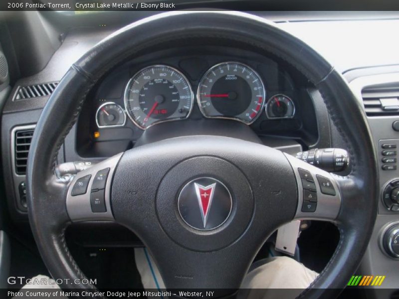 Crystal Lake Metallic / Ebony Black 2006 Pontiac Torrent