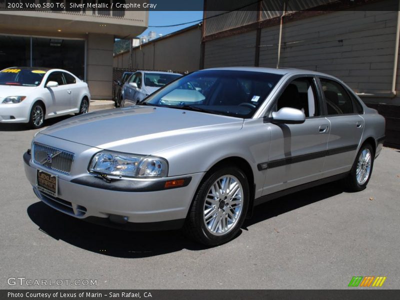 Silver Metallic / Graphite Gray 2002 Volvo S80 T6