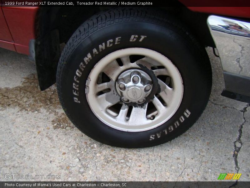 Toreador Red Metallic / Medium Graphite 1999 Ford Ranger XLT Extended Cab