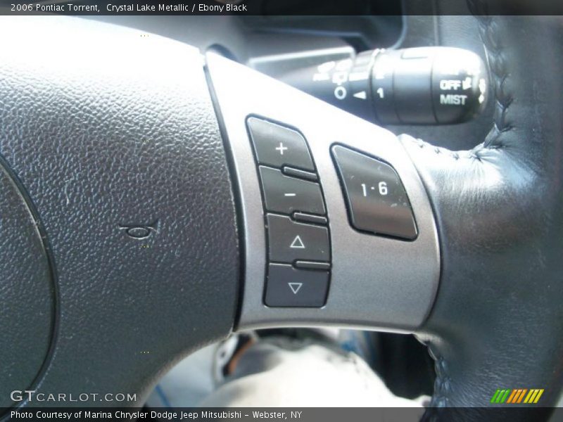 Crystal Lake Metallic / Ebony Black 2006 Pontiac Torrent