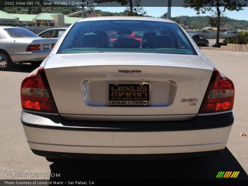 Silver Metallic / Graphite Gray 2002 Volvo S80 T6