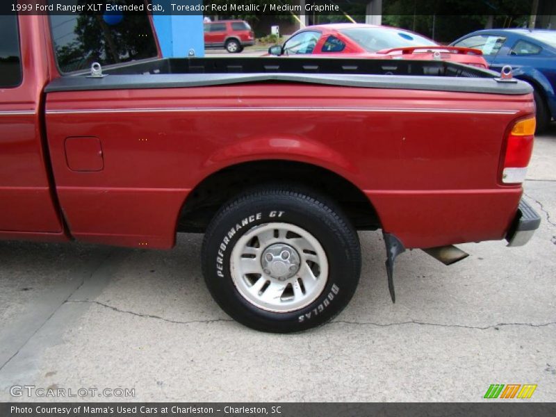 Toreador Red Metallic / Medium Graphite 1999 Ford Ranger XLT Extended Cab