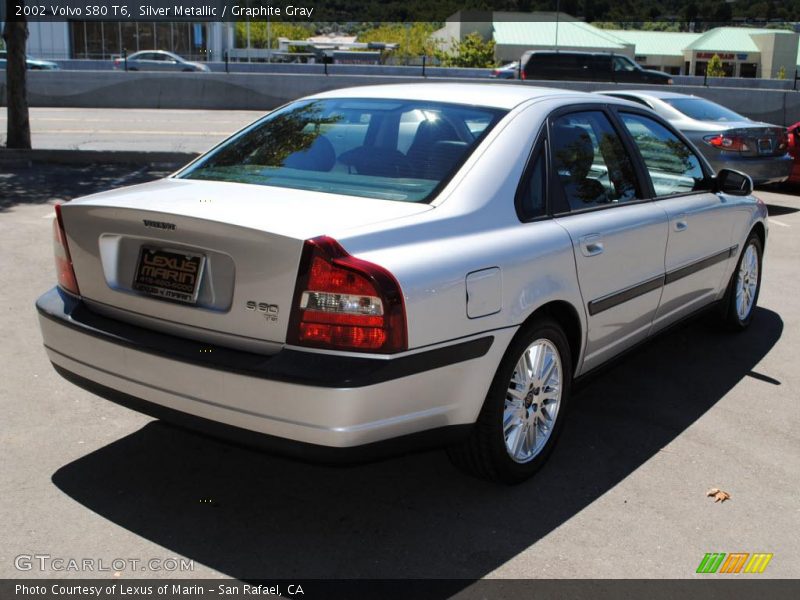 Silver Metallic / Graphite Gray 2002 Volvo S80 T6