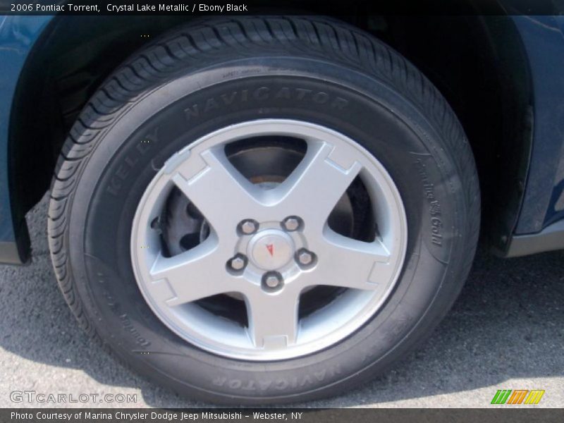 Crystal Lake Metallic / Ebony Black 2006 Pontiac Torrent