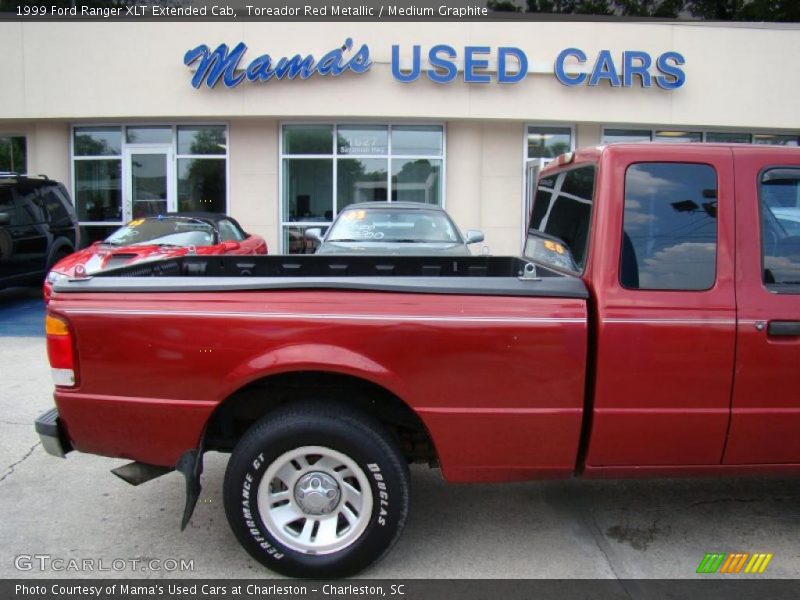 Toreador Red Metallic / Medium Graphite 1999 Ford Ranger XLT Extended Cab