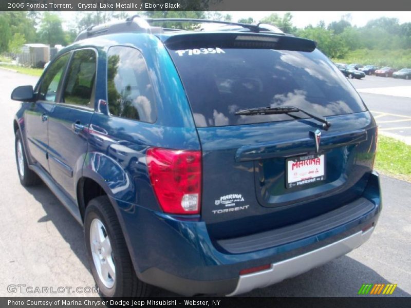 Crystal Lake Metallic / Ebony Black 2006 Pontiac Torrent