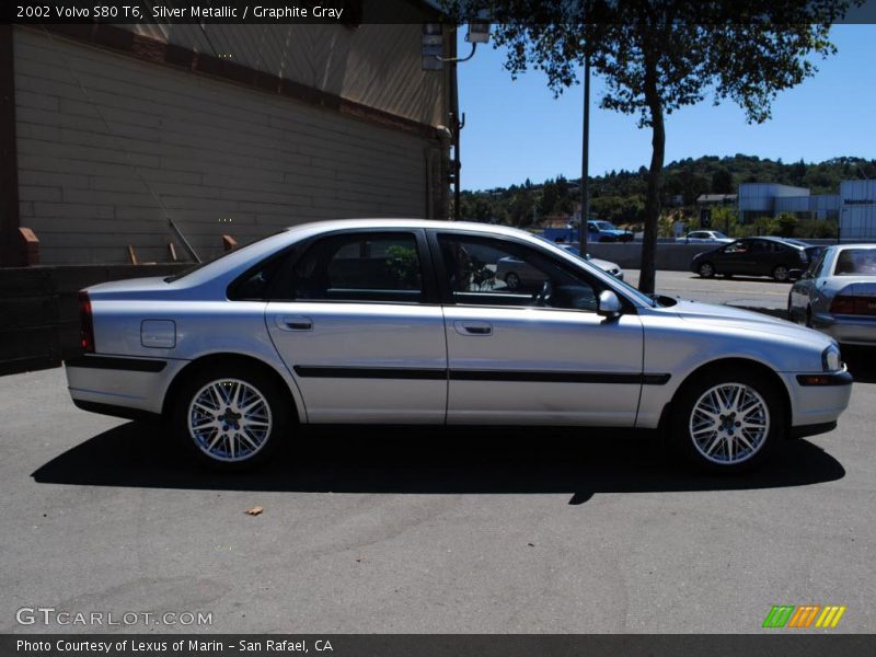 Silver Metallic / Graphite Gray 2002 Volvo S80 T6