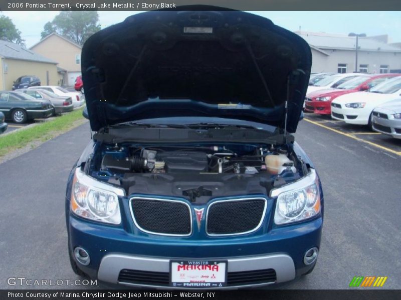 Crystal Lake Metallic / Ebony Black 2006 Pontiac Torrent
