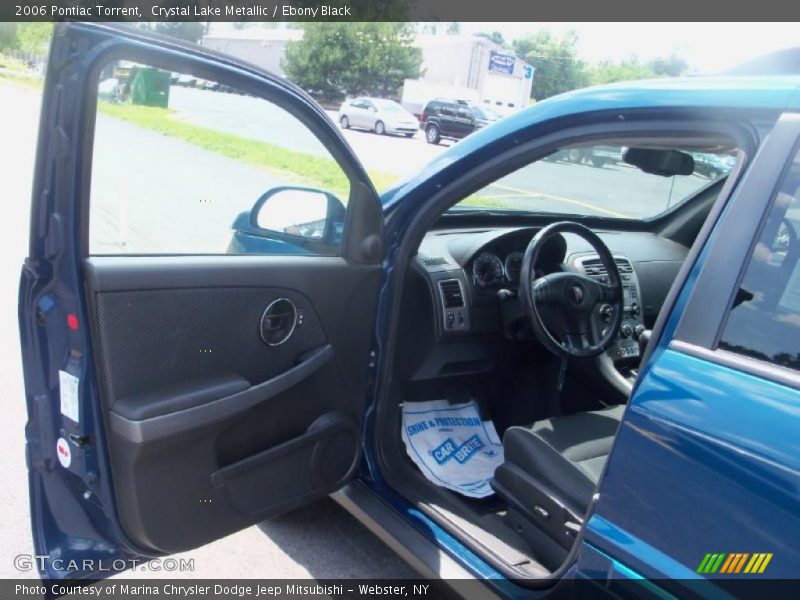 Crystal Lake Metallic / Ebony Black 2006 Pontiac Torrent