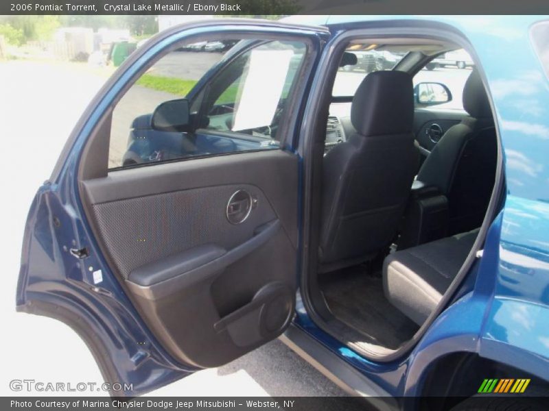 Crystal Lake Metallic / Ebony Black 2006 Pontiac Torrent
