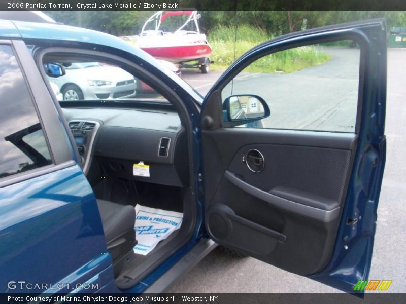 Crystal Lake Metallic / Ebony Black 2006 Pontiac Torrent