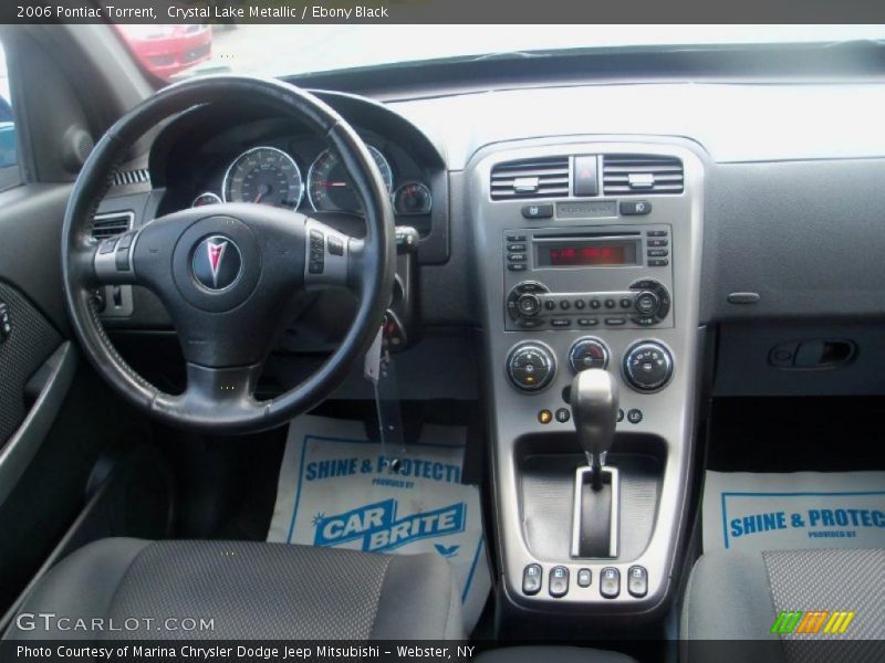 Crystal Lake Metallic / Ebony Black 2006 Pontiac Torrent