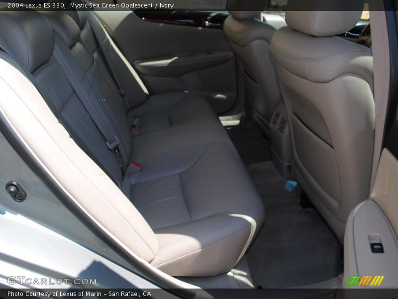 Mystic Sea Green Opalescent / Ivory 2004 Lexus ES 330