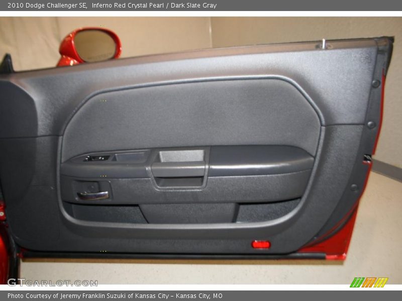 Inferno Red Crystal Pearl / Dark Slate Gray 2010 Dodge Challenger SE