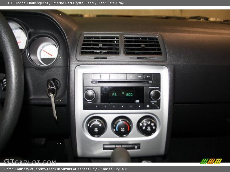Inferno Red Crystal Pearl / Dark Slate Gray 2010 Dodge Challenger SE