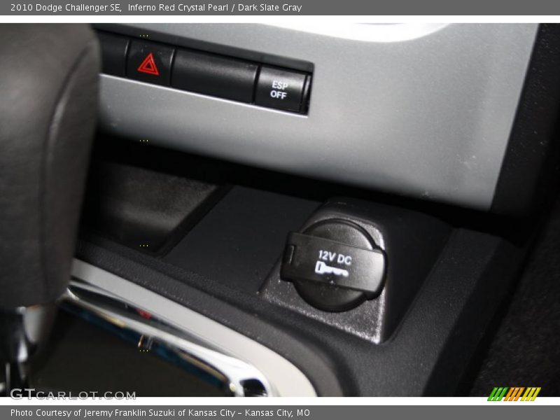 Inferno Red Crystal Pearl / Dark Slate Gray 2010 Dodge Challenger SE