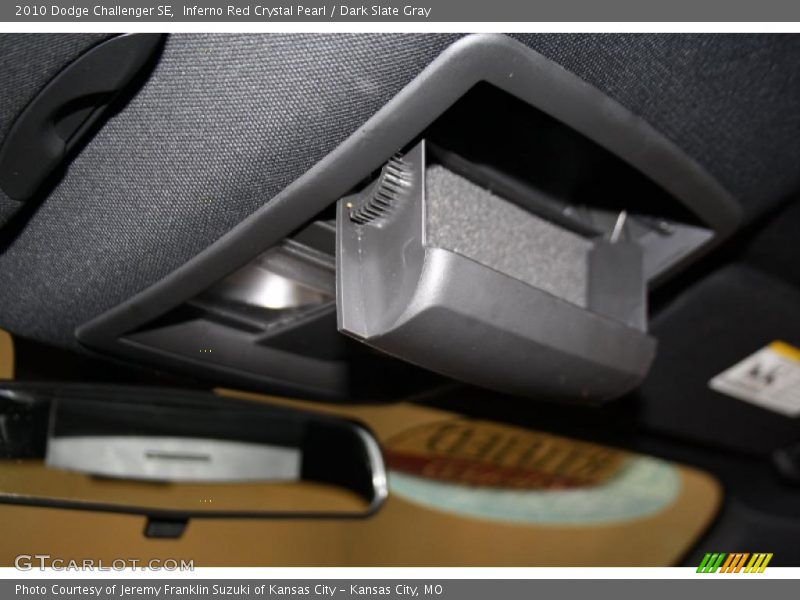 Inferno Red Crystal Pearl / Dark Slate Gray 2010 Dodge Challenger SE