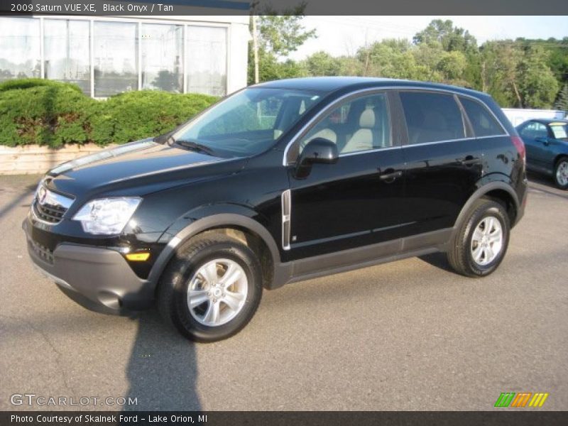 Black Onyx / Tan 2009 Saturn VUE XE