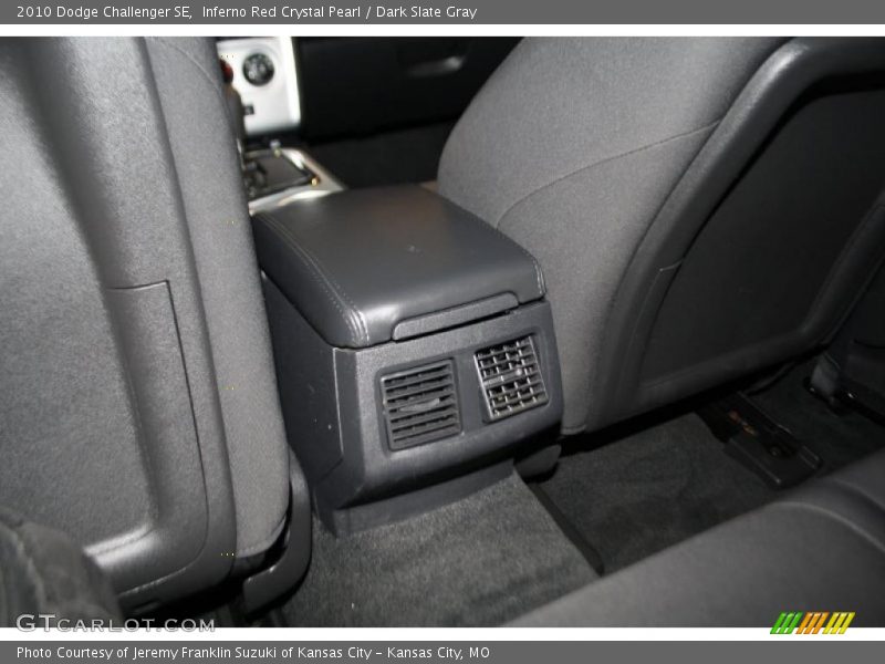 Inferno Red Crystal Pearl / Dark Slate Gray 2010 Dodge Challenger SE