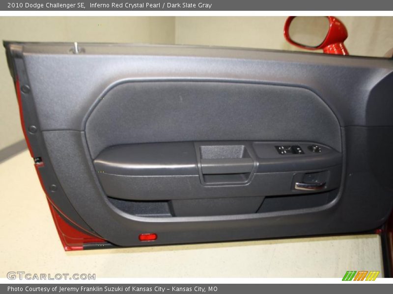 Inferno Red Crystal Pearl / Dark Slate Gray 2010 Dodge Challenger SE
