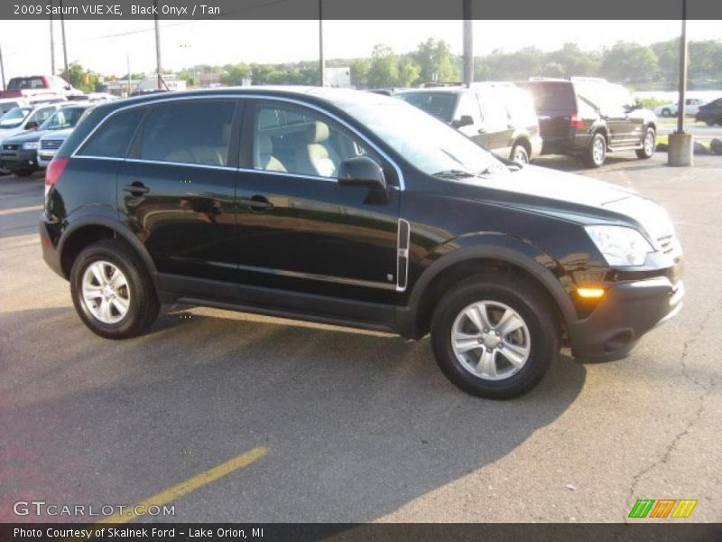 Black Onyx / Tan 2009 Saturn VUE XE