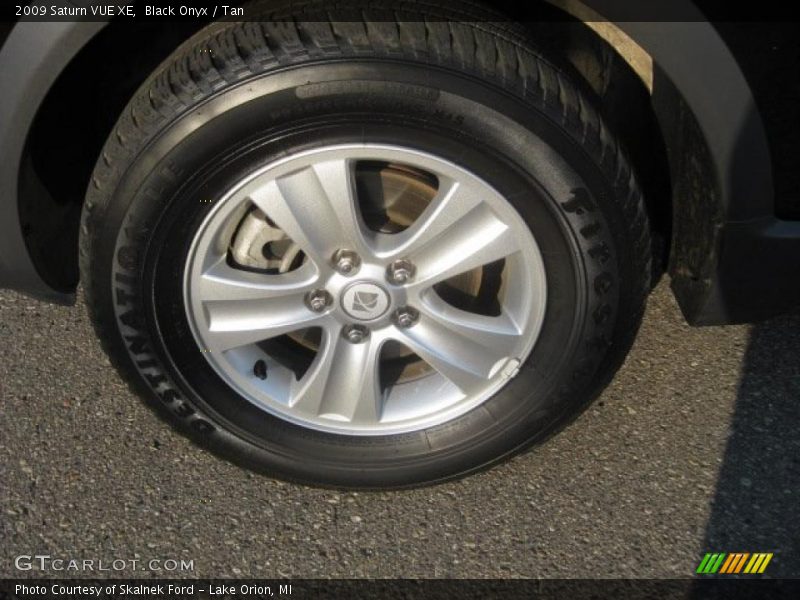 Black Onyx / Tan 2009 Saturn VUE XE