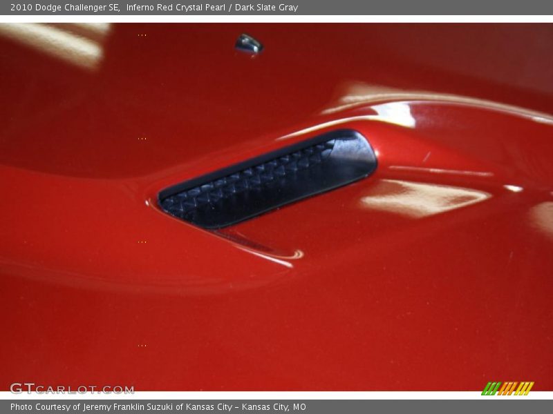 Inferno Red Crystal Pearl / Dark Slate Gray 2010 Dodge Challenger SE