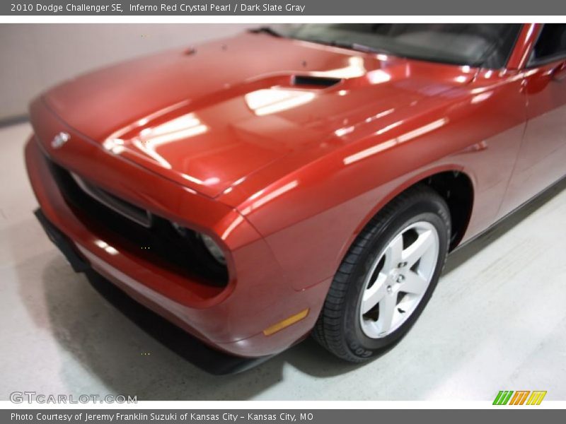 Inferno Red Crystal Pearl / Dark Slate Gray 2010 Dodge Challenger SE