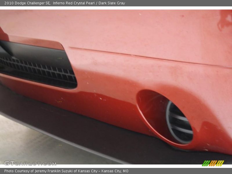 Inferno Red Crystal Pearl / Dark Slate Gray 2010 Dodge Challenger SE