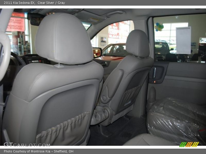 Clear Silver / Gray 2011 Kia Sedona EX
