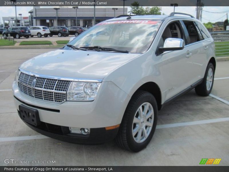 White Chocolate Tri Coat / Medium Camel 2007 Lincoln MKX