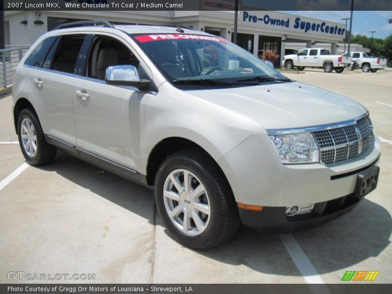 White Chocolate Tri Coat / Medium Camel 2007 Lincoln MKX