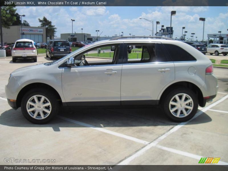 White Chocolate Tri Coat / Medium Camel 2007 Lincoln MKX
