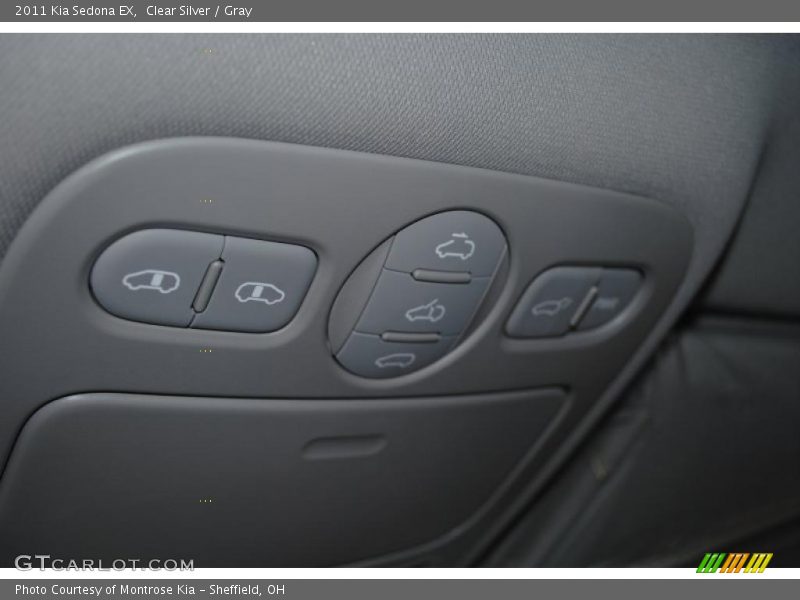 Clear Silver / Gray 2011 Kia Sedona EX
