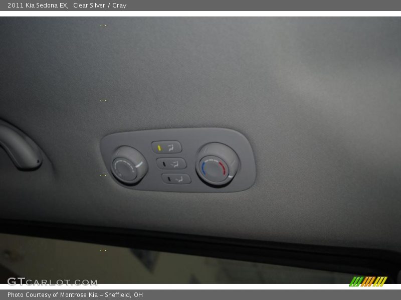 Clear Silver / Gray 2011 Kia Sedona EX