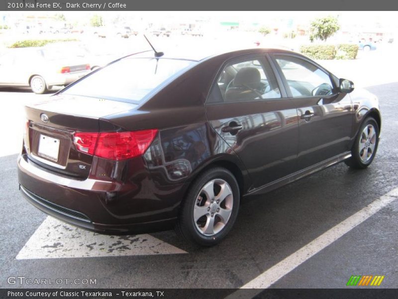 Dark Cherry / Coffee 2010 Kia Forte EX