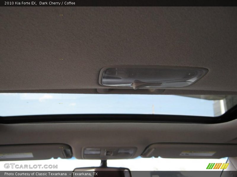 Dark Cherry / Coffee 2010 Kia Forte EX