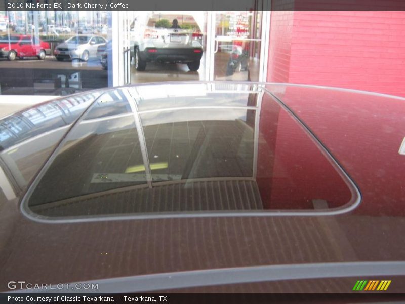 Dark Cherry / Coffee 2010 Kia Forte EX