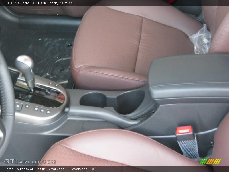 Dark Cherry / Coffee 2010 Kia Forte EX