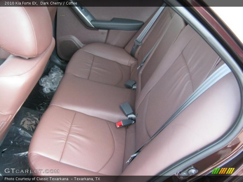 Dark Cherry / Coffee 2010 Kia Forte EX