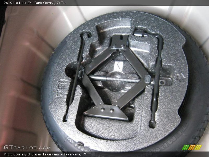 Dark Cherry / Coffee 2010 Kia Forte EX