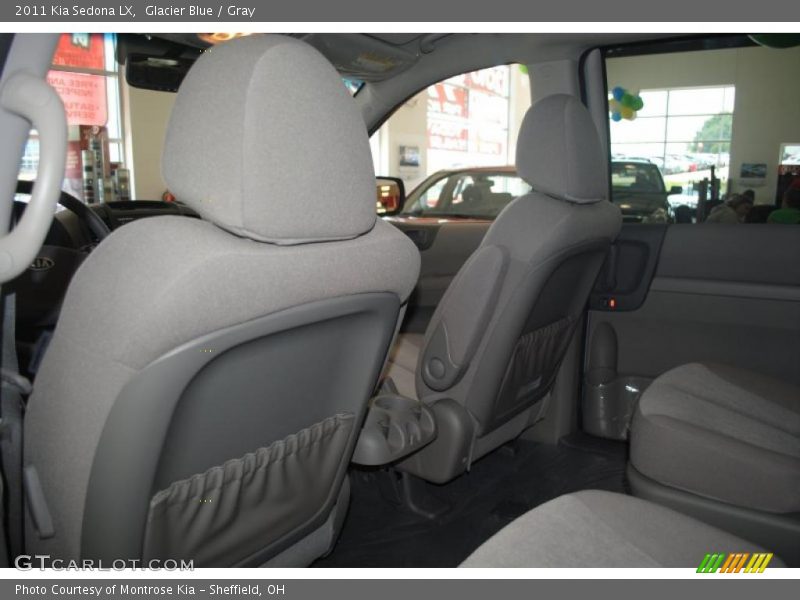 Glacier Blue / Gray 2011 Kia Sedona LX