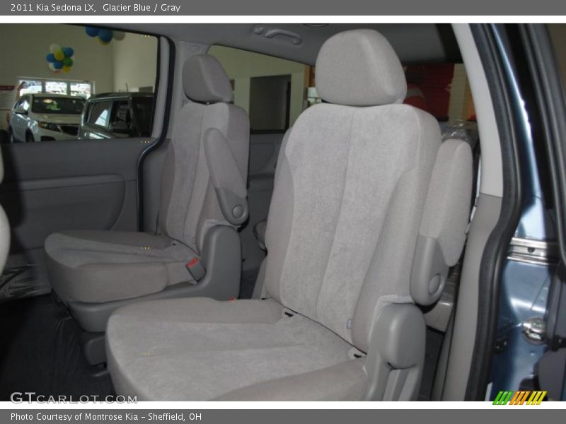 Glacier Blue / Gray 2011 Kia Sedona LX
