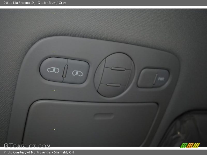 Glacier Blue / Gray 2011 Kia Sedona LX